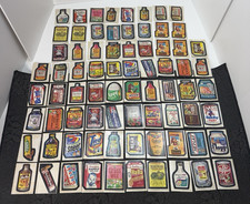 Vintage Topps Wacky Packages Wonder Bread Premium Lot 75 Tan Back Stickers 1970s picture