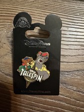 Disney Parks - TaleSpin Baloo and Kit Cloudkicker - Pin On Card picture