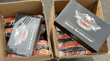 NEW Harley-Davidson CARDBOARD GIFT BOXES 10” X 6”-Set Of 10. picture