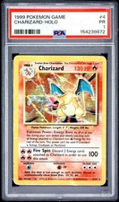 1999 Pokémon Game Charizard-Holo PSA 1 picture