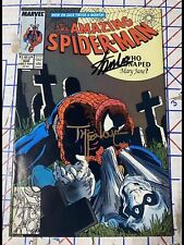 Amazing Spider-Man #308 Signed By Stan Lee & Todd McFarlane Action Comics picture