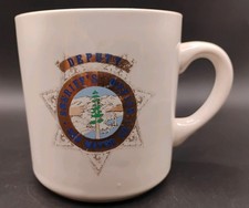 Vtg San Mateo County Sheriff's Office/ Deputy /Ron / Restaurant Ware Coffee Mug picture