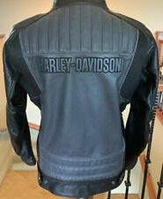 HARLEY DAVIDSON MEN'S LEATHER HD RIDING JACKET. SIZE 2XL picture