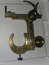 S. C. Whitmore & Co. Brass Machinist Caliper Measuring Tool Pat Aug 24 1897 picture
