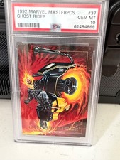 Marvel PSA 10 Ghost Rider- 1992 Marvel Masterpieces Ghost Rider PSA 10 GEM MINT picture