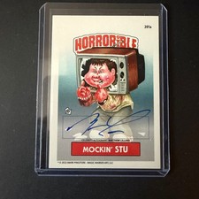 Horrible Kids Mockin' Stu Autographed Card – Matthew Lillard 17/100 (2022) picture