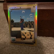 2024/2025 Panini Minecraft SE GLASS Gold Foil Parallel 38/50 #75 picture