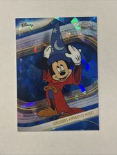 2025 Topps Chrome Disney Sapphire Sorcerer’s Apprentice Mickey #190 picture