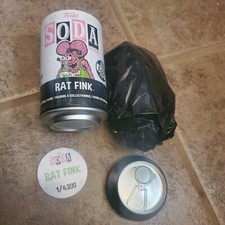 Funko Soda Neon Pink Rat Fink 1/4,200 Common picture