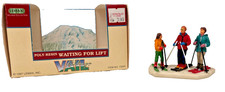 Lemax Vail Village Waiting For Lift 73204 Christmas Figurine picture