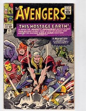 AVENGERS #12 4.5 1965 OFF-WHITE/WHITE PAGES picture