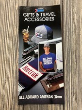 Amtrak Gifts & Travel Accessories Brochure Featuring Branded Apparel & Collectib picture
