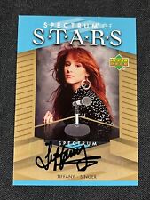 2007 Upper Deck Spectrum of Stars Tiffany SOS-TI Singer Autograph Card AA picture