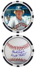 Mark “The Bird” Fidrych - DETROIT TIGERS - POKER CHIP - ***SIGNED*** picture