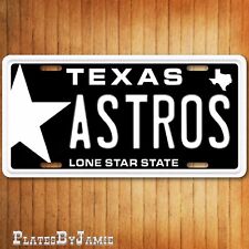 Houston Texas ASTROS 2017 World Series Champions Baseball Team License Plate Tag picture