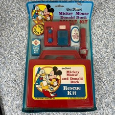 Vintage 1983 Disney Mickey Donald Duck Rescue Kit Famus 258WD Sealed NOS picture