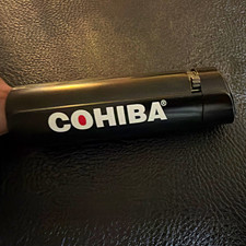 Cohiba Cigar Lighter Pocket Lighter Black/Red/Silver new flat flame  torch picture