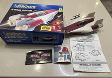 Vintage Star Wars Droids A-Wing Fighter Vehicle 1985 picture