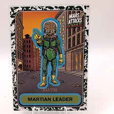 Topps Mars Attacks Martian Leader A-57 Serial Numbered 32/250 Trading Card picture