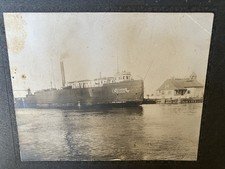 Rare Antique Cabinet Card Ann Arbor Michigan Railroad Steamship Lines Photograph picture