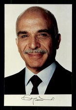 Hussein I. (1935-1999) President of Jordan Original Signed + G 32110 picture