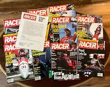 Lot of 12 Racer Magazine America's Auto Racing Magazine 1994 Vintage picture