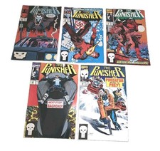 Marvel Comics The Punisher (1991 5-Issue Run) Issue 45 Through 49 Raw Ungraded picture