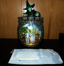 Wizard Of Oz Wicked Witch Cookie Jar Collectible Bradford Exchange 2015 picture