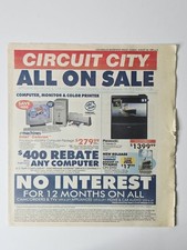 Circuit City 1999 PlayStation $99 Spyro Cool Boarders 24 Page Vintage Circular picture