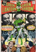 Green Lantern 84 1971 DC Comics VG+ 4.5 Green Arrow Black Canary Carol Ferris picture