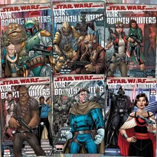 STAR WARS: WAR OF THE BOUNTY HUNTERS ALPHA,1,2,3,4,5 (COMPLETE CONNECTING SET) picture