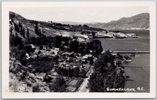 Summerland BC British Columbia Okanagan Birdseye Unused RPPC Postcard L1 picture