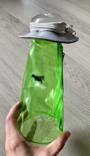 NEW UFO Alien Abduction Pen Case Green Pencil Pouch Unidentified Flying Object picture