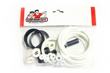 Williams Johnny Mnemonic Pinball Machine Replacement Rubber Ring Kit White picture