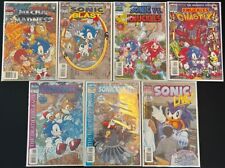 SONIC THE HEDGEHOG (7-Book Comic LOT) DEATH EGG SAGA #1 2 LIVE SPECIAL #1 Archie picture
