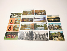 Vintage North Wales Postcard Lot (15 Cards) - Snowdonia, Castles & Welsh Culture picture