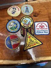 Lot  Vintage Patches Boy Scouts of America  Camp Jamboree Badges 1970’s 1980’s picture