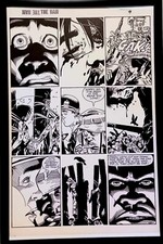 The 'Nam #5 pg. 9 by Michael Golden 11x17 FRAMED Original Art Poster Comic picture