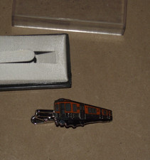 VINTAGE 1982 JAPAN PASSENGER CAR TRAIN TIE BAR CLIP RAILROAD EXC 3 picture
