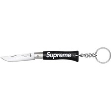 (Black) Supreme Opinel No. 4 Keychain Pocket Knife picture