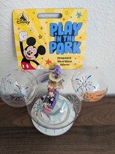 Disney Parks Play In The Park Mickey Minnie Mouse Space Mountain Ornament NEW picture