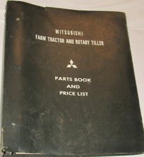VTG 1975 MITSUBISHI R1500 FARM TRACTOR & ROTARY TILLER ILLUSTRATED PARTS CATALOG picture