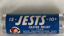 Vintage 1940’s JESTS ANTACID MINT TABLETS  Unopened  New Old Stock  RARE picture