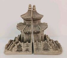 Pair of TMS 2003 Historical Wonders Imperial Palace of China Bookends Set picture