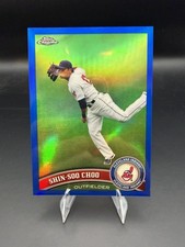 2011 Topps Chrome Blue Refractor /99 Shin-Soo Choo #103 picture