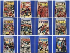 x12 MIGHTY THOR Marvel Comic Lot 322 325 326 327 328 329 330 332 333 334 335 336 picture