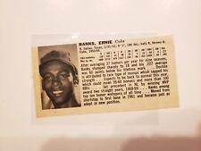 Ernie Banks & Dick Nen 1964  Dell Limited Ed. Cut-Out Panel Card VERY RARE picture
