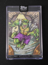 2026 Topps Marvel Vault Lizard 1/1 Premiere Sketch Card By Michael Mastermaker picture