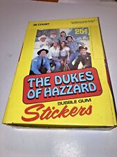 1981 Dukes Of Hazzard Stickers Empty Display Box No Cards picture