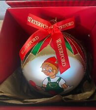 Nib Waterford Very Rare 2005 Holiday Heirloom Christmas Toys Ball Glass Ornament picture